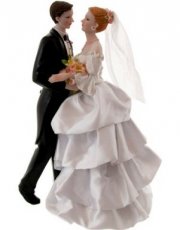 0144739 Figurine Bride & Groom +/- 32cm