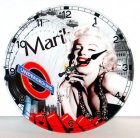 Horloge Marilyn Monroe 17cm