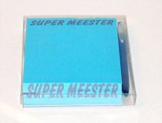 Bloc-note 'Super meester'