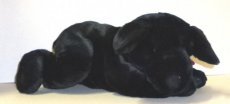 Peluche labrador noir +/- 50cm