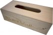 MEDOT0210 Boîte à mouchoirs en bois 27x13x85cm '1000x bedankt'