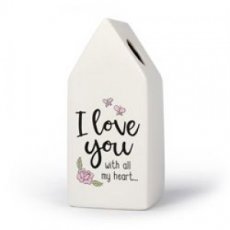 07171 Vase  'I love you...'