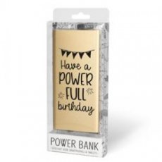 Powerbank Have a Powerfull Birthday