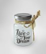 LED Star Light Little 8,5cm 'Live your dream'
