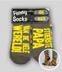 Funny socks 'Stoerste Papa'