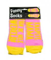7037202 Funny socks 'Knapste mama' sokken