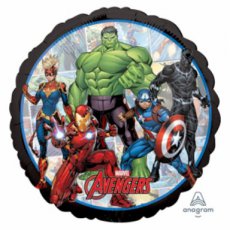 4070975 Ballon Hélium 45cm/18" Marvel Avengers Unite