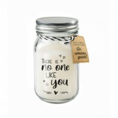 7039731 Kaars Black&White Vanilla Geurkaars - There is no one like you