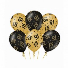 7031302 Leeftijd Latexballon Classy Party 18 jaar