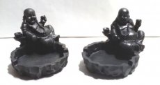 160702B Boeddha Chinees asbak (bruin)