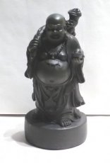Boeddha Chinees 16 cm met reiszak op rug