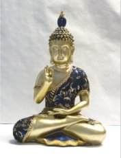Boeddha 28 cm (goud)