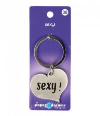 HKR36 Porte-clés Coeur 'Sexy!'