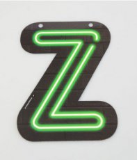 Neon Slinger Letter Z