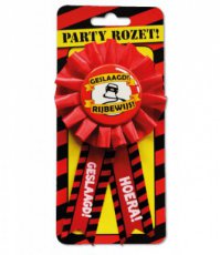 rozet17 Party Rozet 'Geslaagd Rijbewijs'